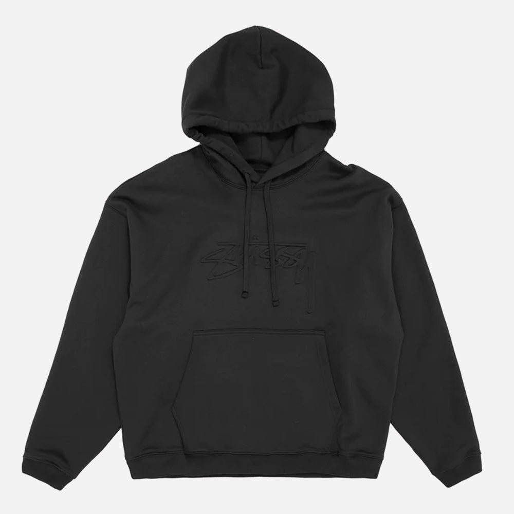 Stüssy Relaxed Oversized hoodie black