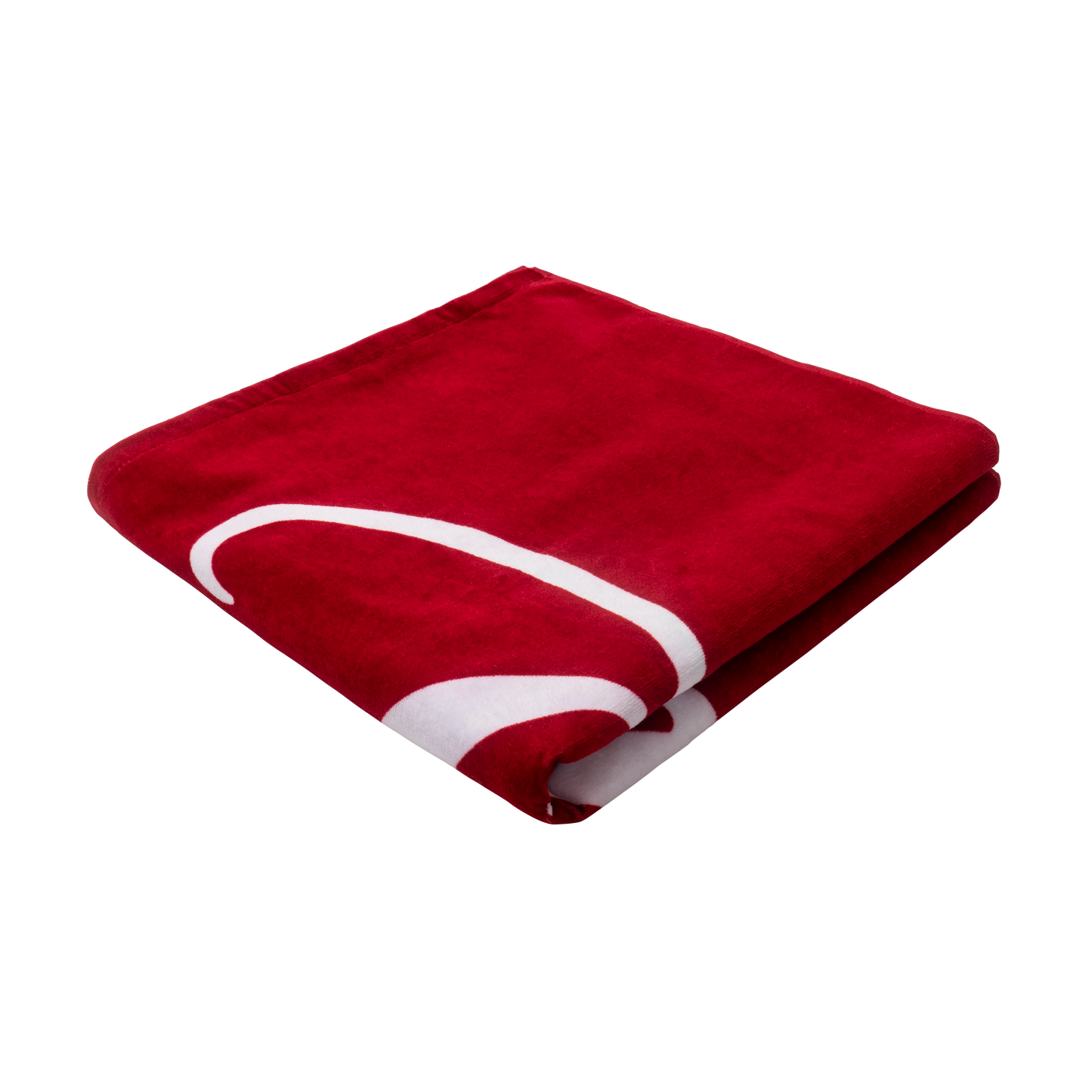 Tired Always towel red