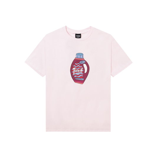 Tired Detergent tee pink