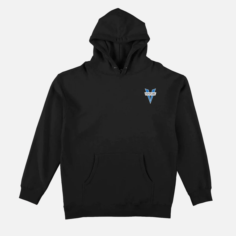 Venture hoodie Heritage EMB black