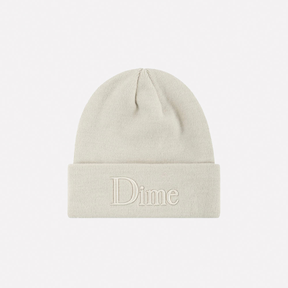 Dime beanie Classic Logo cream