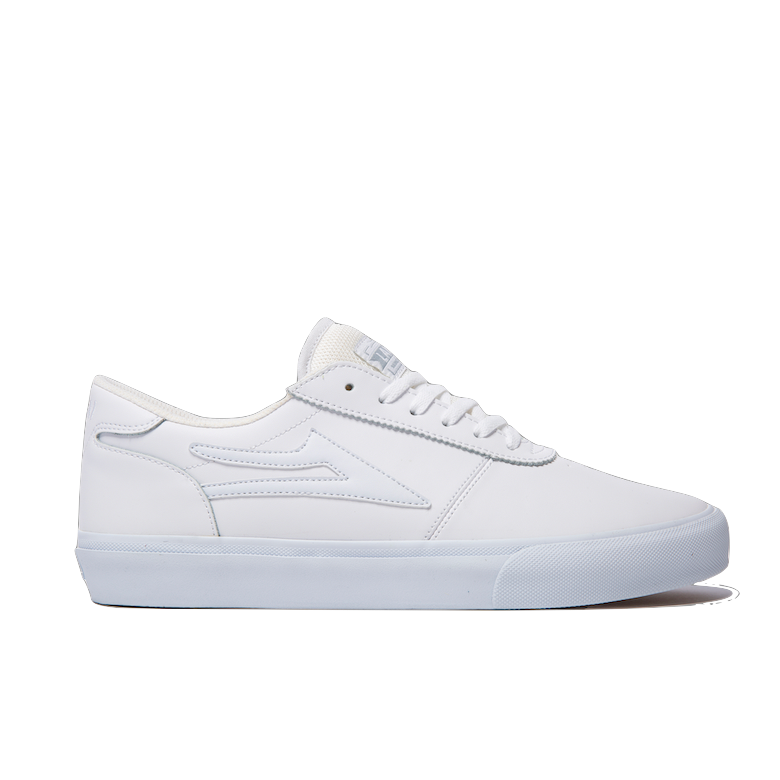 Lakai Manchester white leather