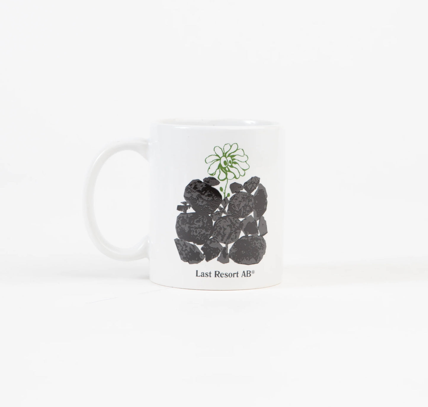 Last Resort AB mug Flower white