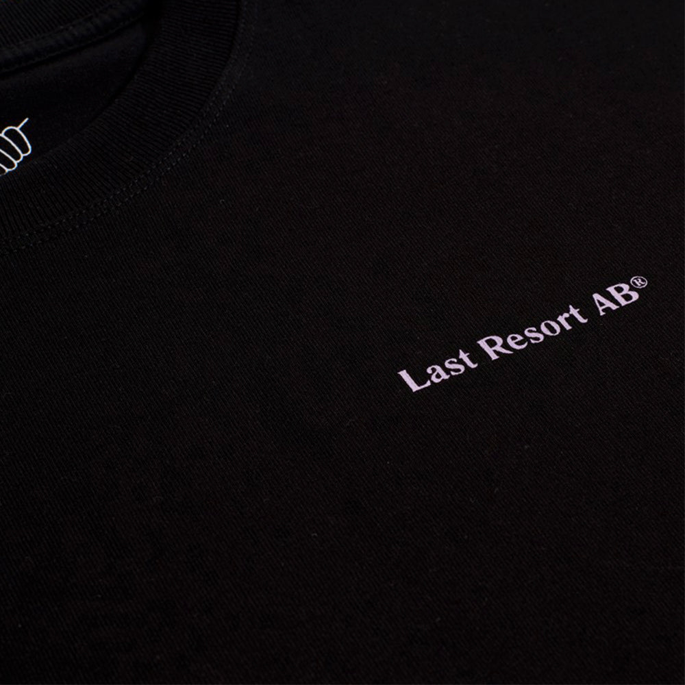 Last Resort AB tee LRAB Monogram black lilac