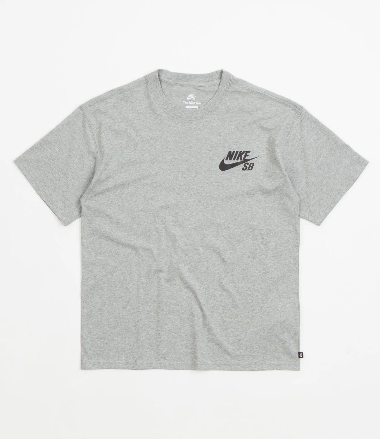 Nike SB tee Logo dark grey heather black