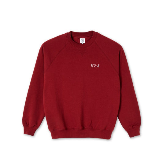 Polar Skate Co Default crewneck rich red