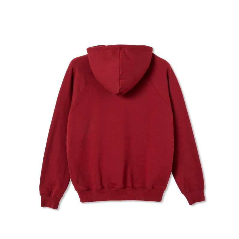 Polar hoodie Default rich red
