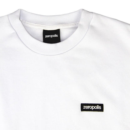 Zeropolis crewneck Mini Box Logo white