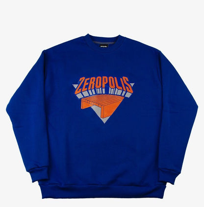 Zeropolis crewneck NBA Logo blue orange